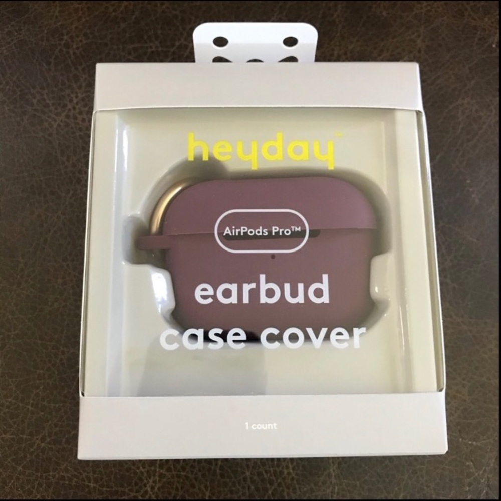 NEW! heyday Silicone Airpod Ear Bud Pro Case Cover